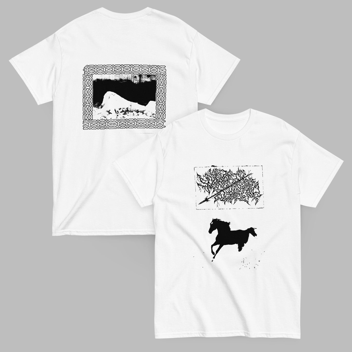 Splintering Lightning Spear - T-shirt (white)