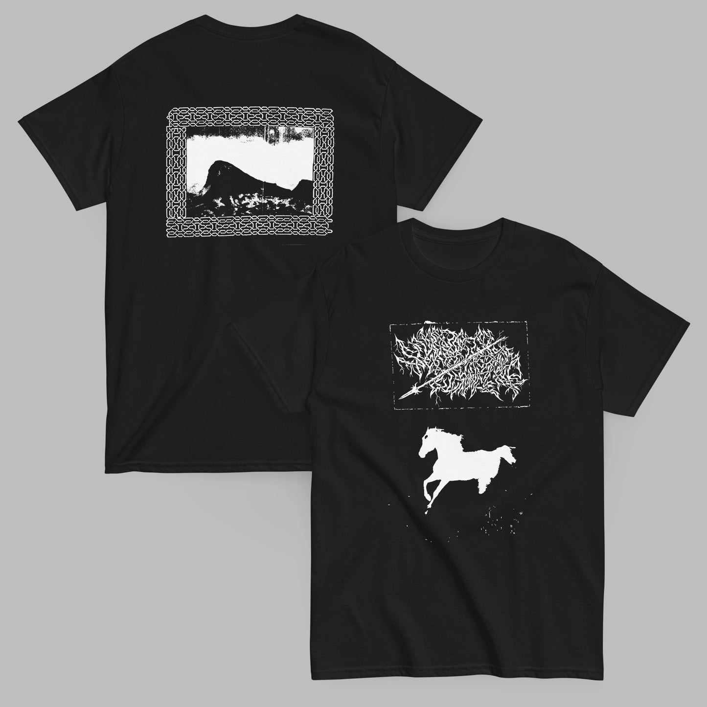 Splintering Lightning Spear - T-shirt (black)